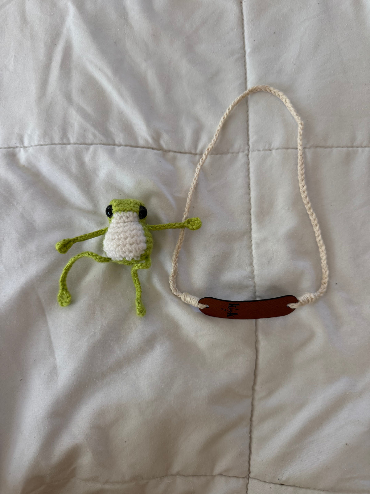 Lime Green Leggy Greg with Swing