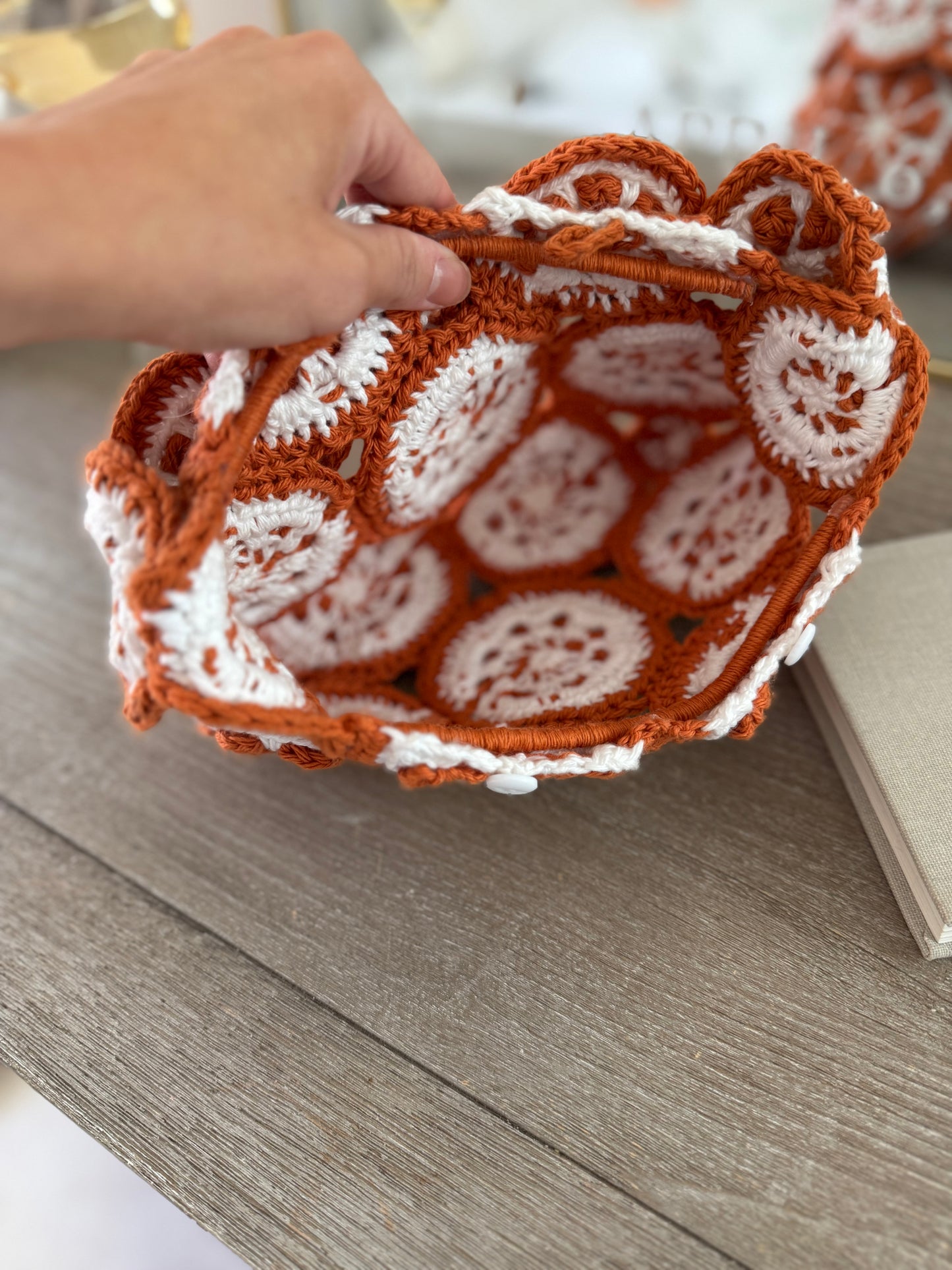Aperol Spritz Bag Citrus Slice Crochet Pattern