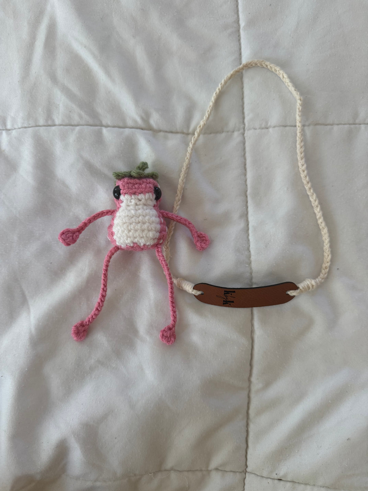Pink Strawberry Leggy Greg with Swing
