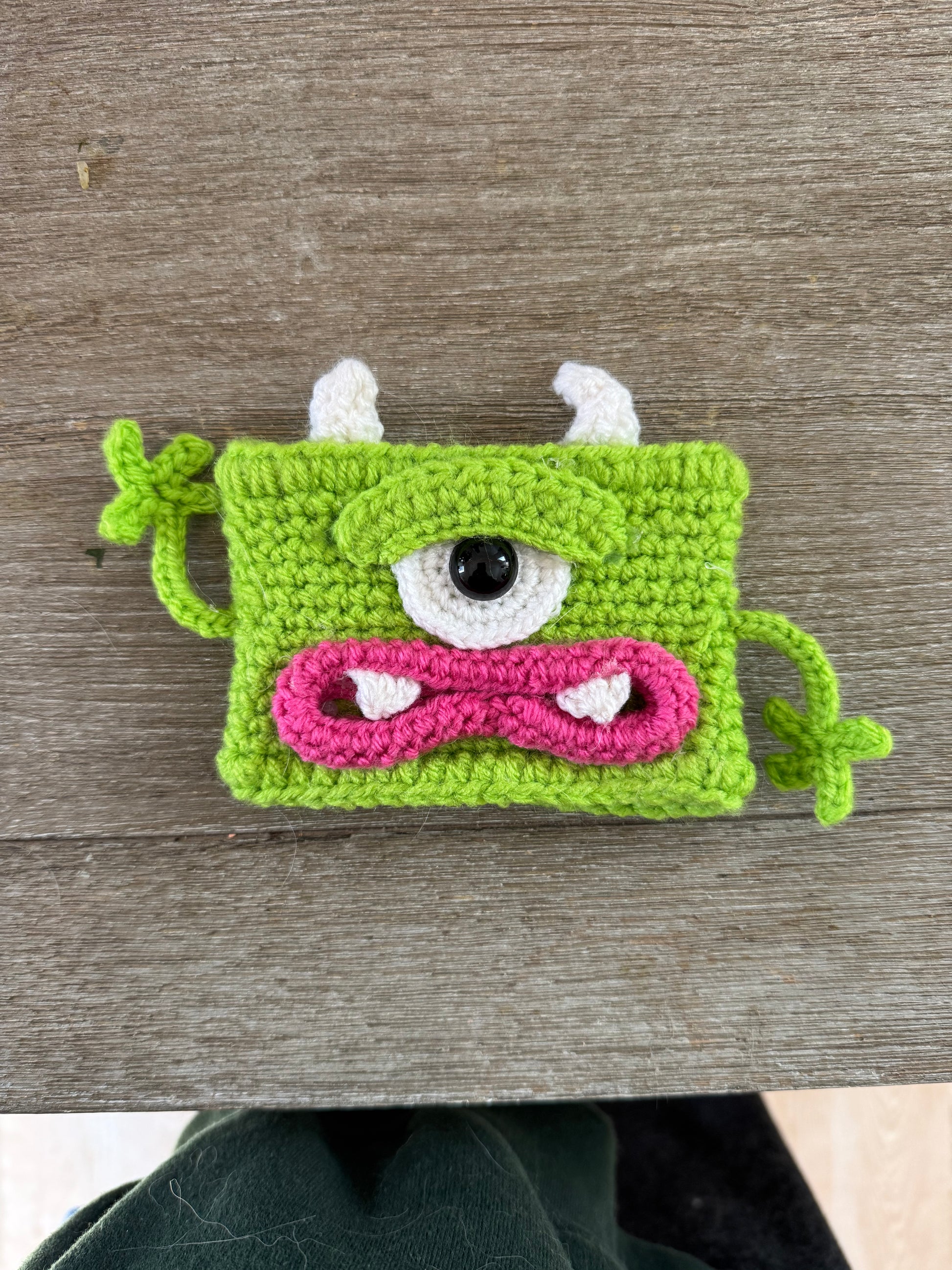 Monster Koozie – Krochet by Kris