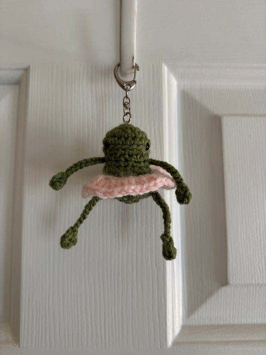 Thumb - Lima bean/Froggy Keychain - No Belly (Ready to Ship)