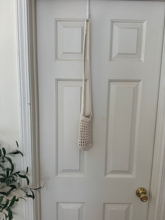 Mesh Bottle Bag - Oatmeal Beige (Ecru)