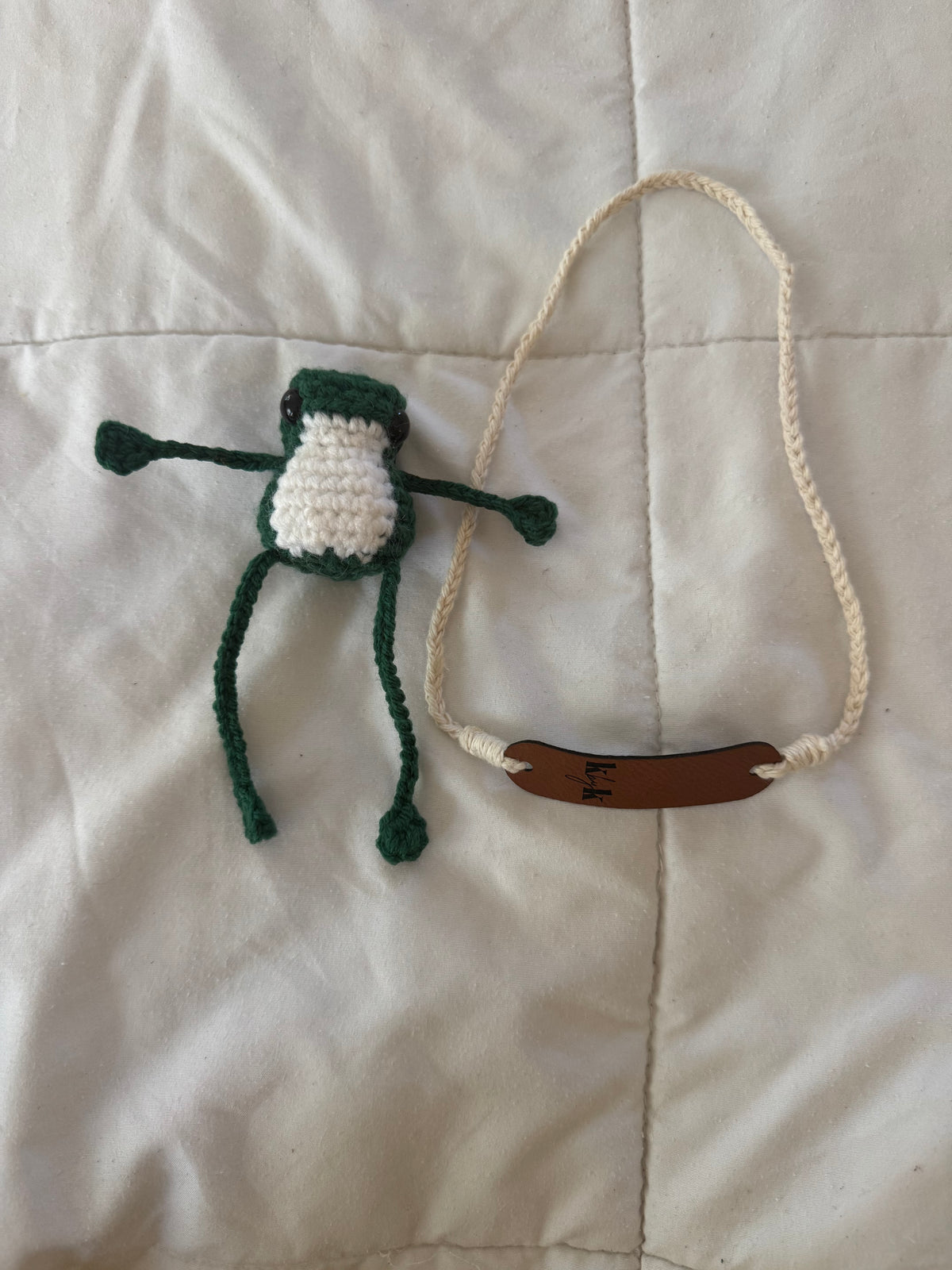 Darkest Green Leggy Greg with Swing