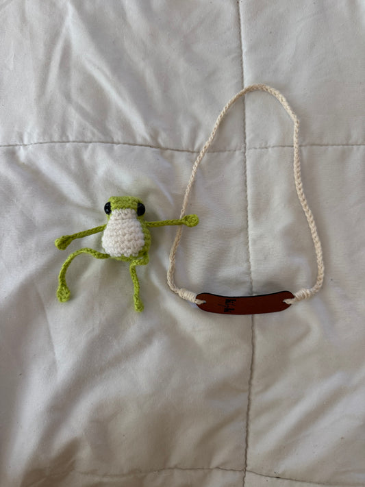 Lime Green Leggy Greg with Swing