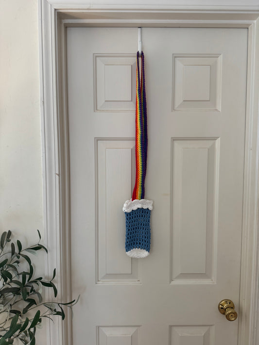 Mesh Bottle Bag - Rainbow Magical Princess Whimsy Cloud (lol)
