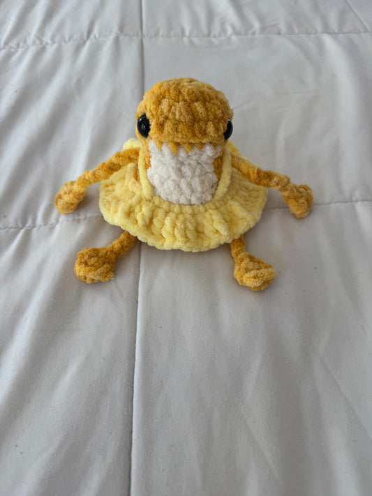 Yellow Big Bertha with Yellow Dress